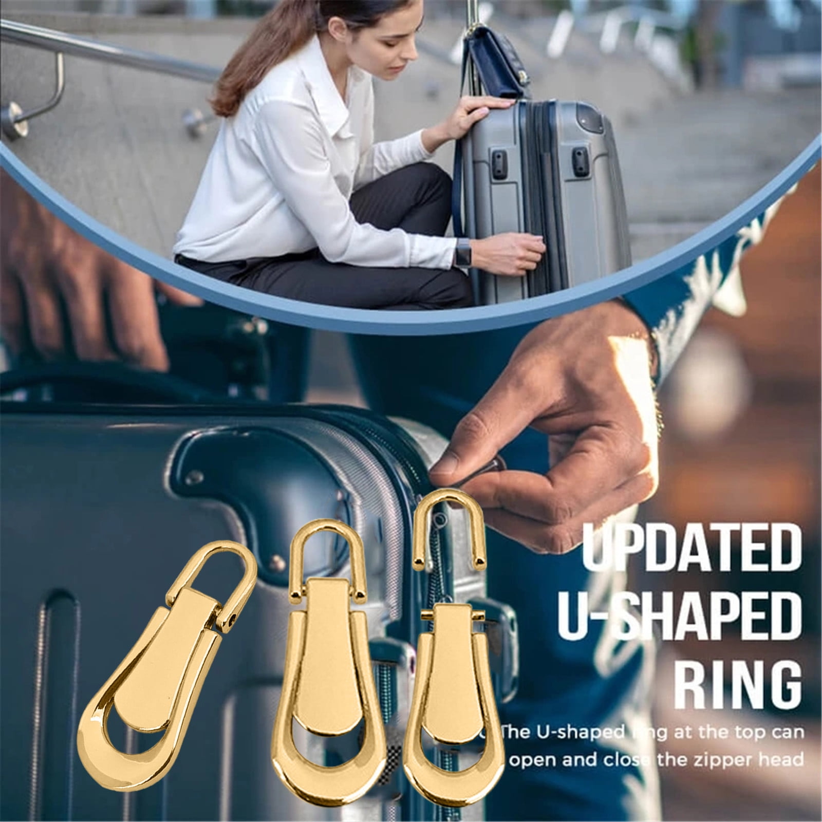 Universal Detachable Zipper Puller Set Removable Multifunctional Zipperon ClearancePlastic Bins