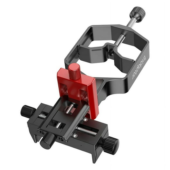 Universal Digiscoping Adapter Phone to Telescope 3- Holder Mount for Binocular Monocular Microscope Phone Camera