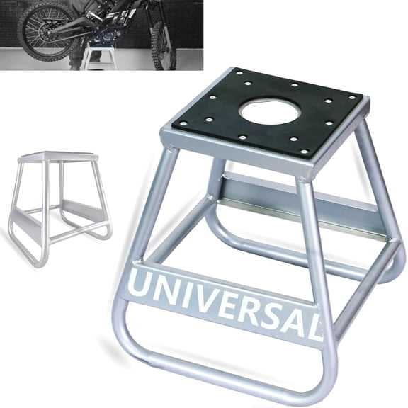 Universal Dirt Bike Stand Bubble Wheel Balancer 1100 LBS Capacity Motorcycle Dirt Bike Panel Stand, Silver