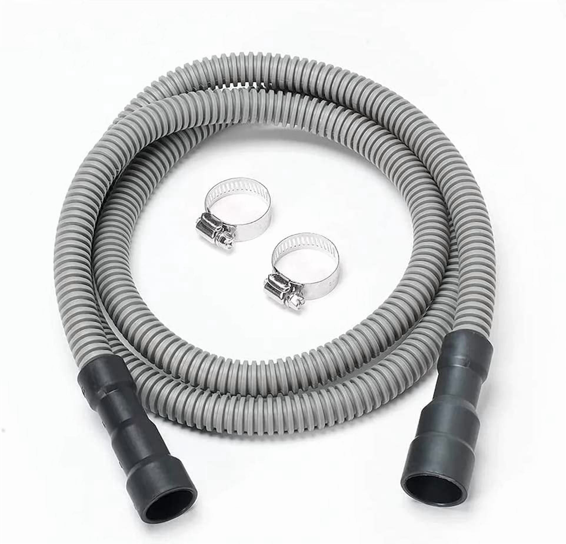 Universal Dishwasher Drain Hose - 8 Foot - Corrugated and Flexible Hose for Installation or Replacement from Kelaro