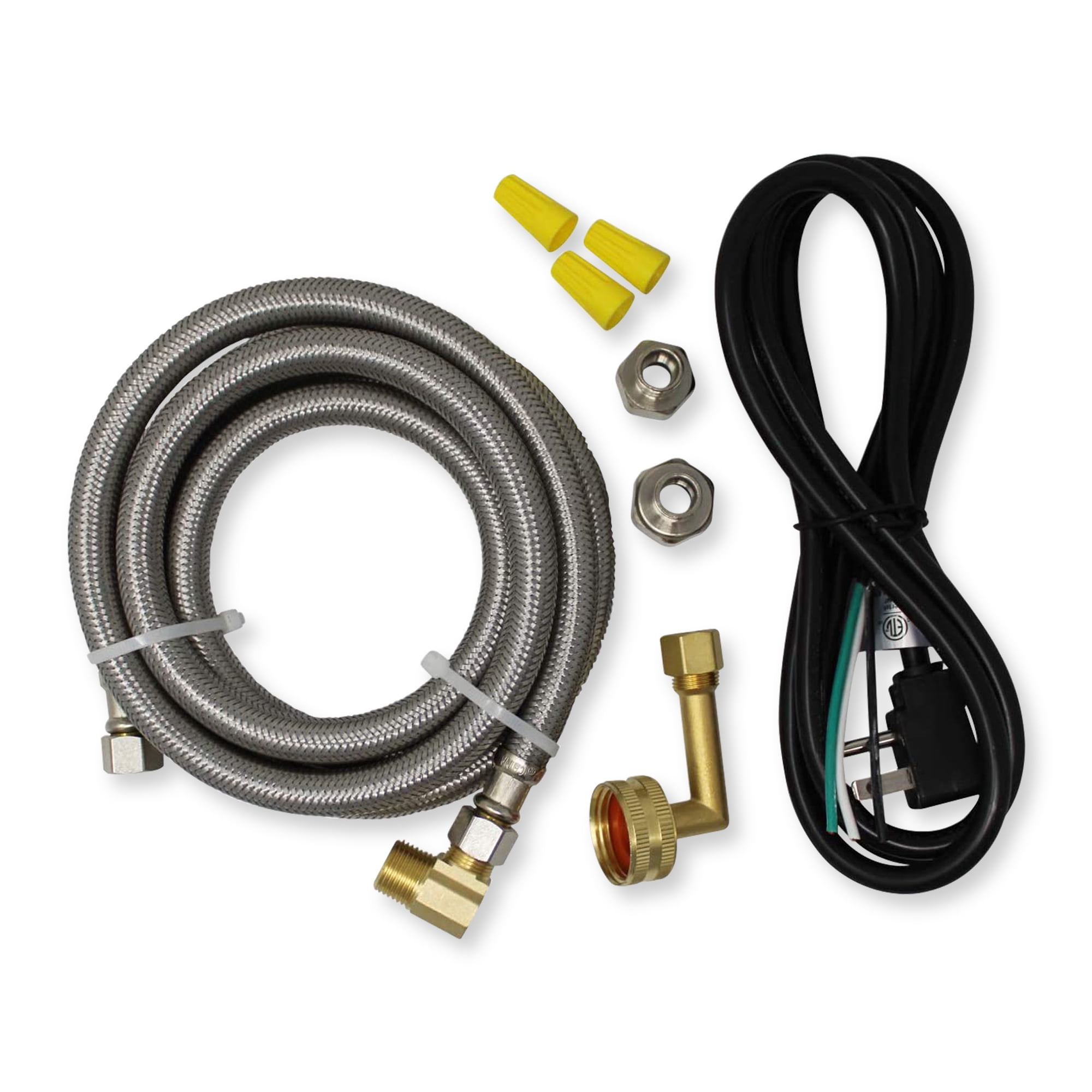 Universal Dishwasher Installation Kit with 6' Connector and Power Cord