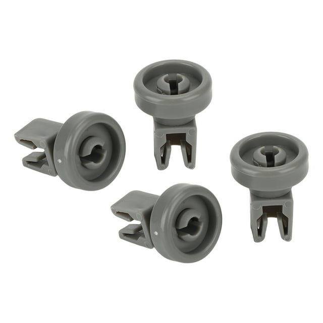 Universal Dishwasher Lower Rack Wheels 4 Pack Compatible with AEG