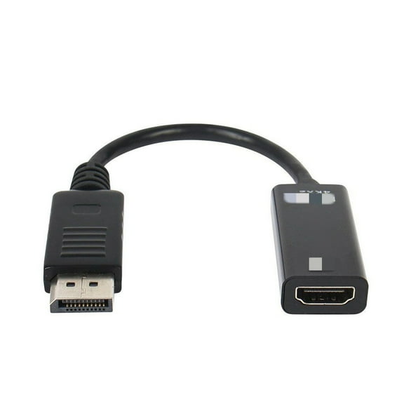 Universal DisplayPort to Adapter Converter Supports 4K High Definition Video and Audio Transmission for Seamless Connectivity Between Computers and External Displays