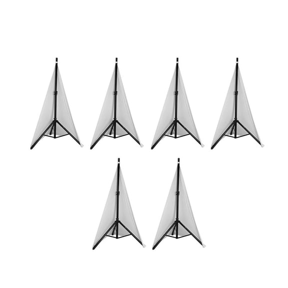 Universal Dj Light Speaker Stand Cover Double Sided Tripod Stand Skirt Scrim Cover Stretchable Material,6Pcs