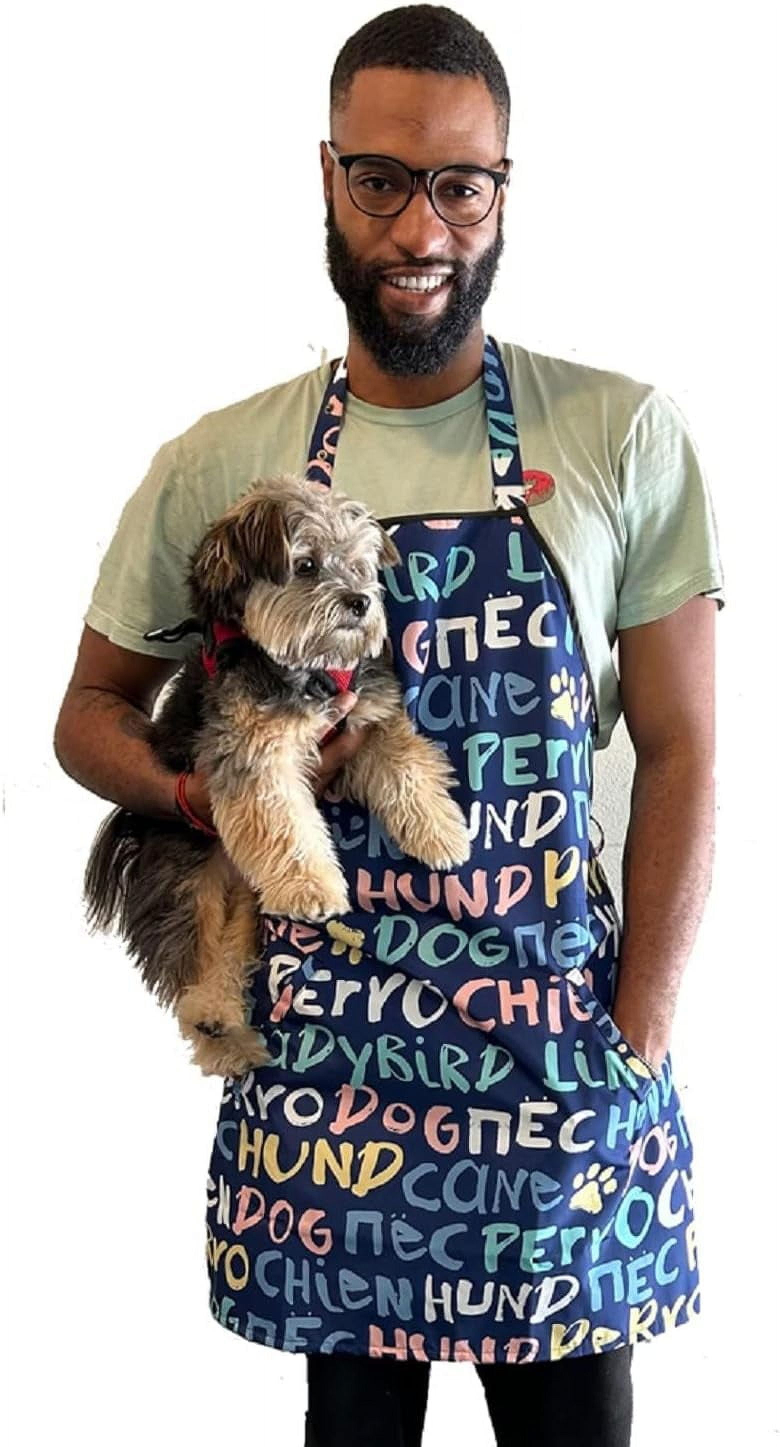 Universal Dog Name Waterproof Pet Grooming Apron For Pet Groomers