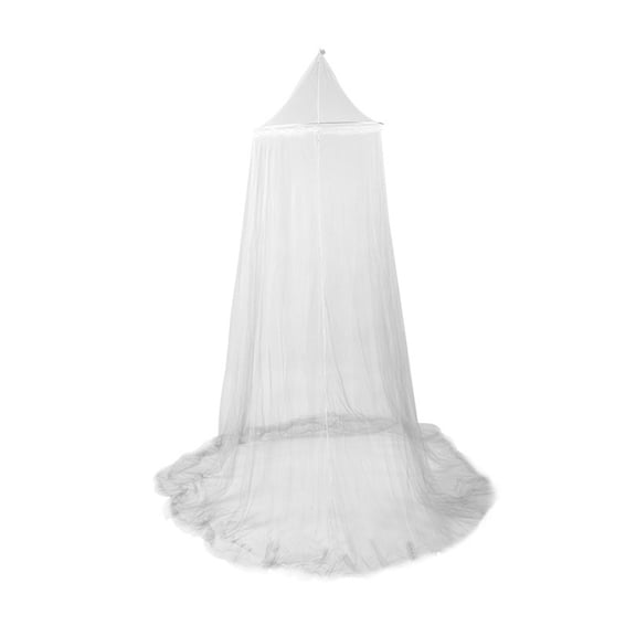 Universal Dome Bed Canopy - Lightweight Polyester Mosquito Net for Twin, Full, Cribs - White