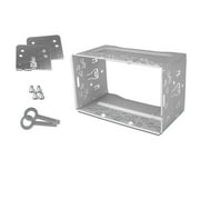 Universal Double DIN Replacement Car Stereo Radio Sleeve Cage Box Mounting Kit 110mm