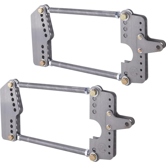 Universal Drag Race H.D. Parallel 4-Link Rear Suspension Kit, Adjustable, Heavy Duty, High Horsepower, Stainless Steel, Complete with Mounting Hardware