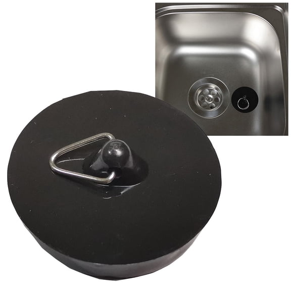 Universal Drain Stopper Rubber Sink Plug Replacement Water Stopper For Bathtub Kitchen Sink Bathroom