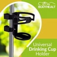 thumbnail image 1 of Universal Drinking Cup Holder No Screws Required Adjustable for any kind of Strollers, Walkers, Bicycles, Wheelchairs, Bed railings and even on a Drumset | Drink Walker Cup Holder, Bottle Holder, 1 of 7