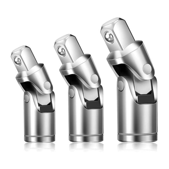 Universal Drive Connector Socket Set, 360 Degree Rotating Socket Maintenance Fasteners, Suitable for Car