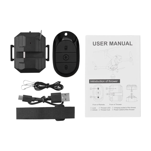 Universal Drone Airdrop Thrower Lightweight Structure 12 Hours Working Time For Wedding Fishing Outdoor Activity