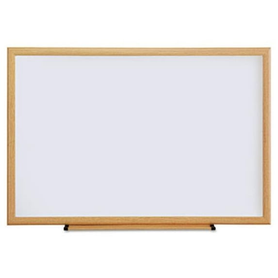 Universal Dry Erase Board - Oak Frame