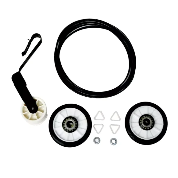 Universal Dryer Belt Pulley Maintenance Kit Compatible with Whirlpool & Kenmore PS373087, AP3131942 Models