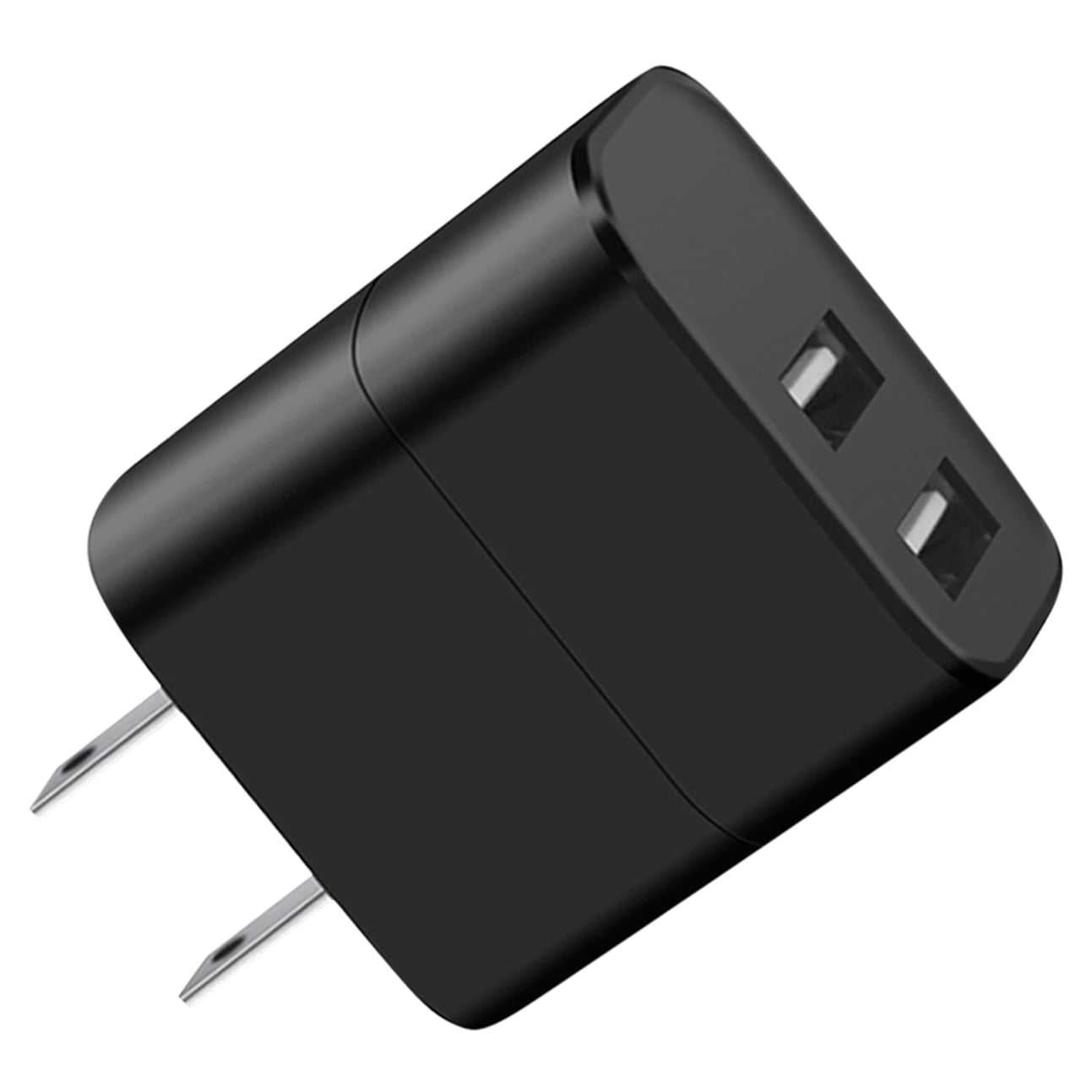 Universal Dual Port Wall R/ Adapter/ Block In Black (12pcs) - Walmart ...