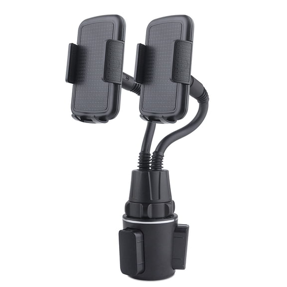 Universal Dual for Head Cup Phone Holder SUV Car Cup Flexible Cellphone Mount St