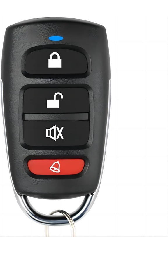 Universal Duplicator Remote Garage Door, 433.92 Mhz Remote for Gate, Remote Control Key Fob, Replacement Garage Door Electric Gate Cloning Remote Control KeychainRed-D Lock