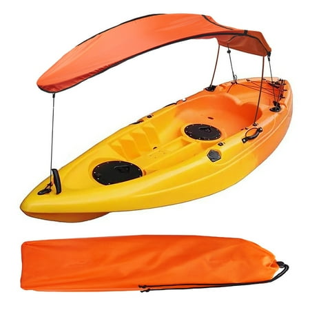 -Universal Durable Single Kayak Canoe Sun Shade Awning Canopy