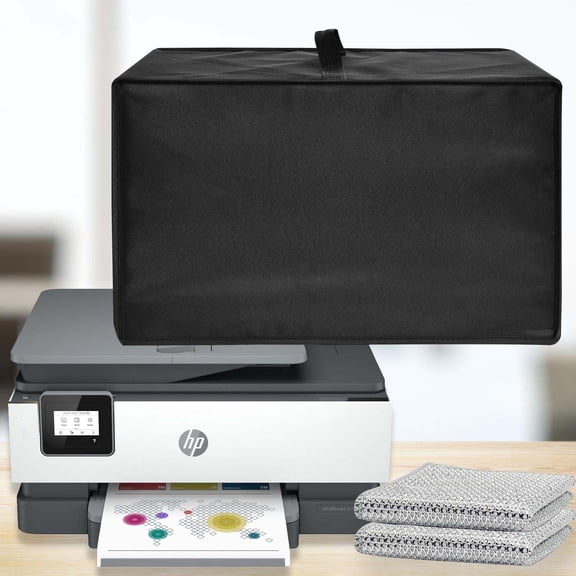 Universal Dust Cover For Printers, Made Of Heat-Resistant, Waterproof And Dust-Proof 600D Nylon Material, Compatible For HP Officejet Pro, For HP Deskjet, For HP Smart-Tank Series All-In-One Printers