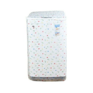 Washing Machine Cover for Top-Load Washer/Dryer Waterproof Sunscreen  Dustproof Sliver Thicker Large 