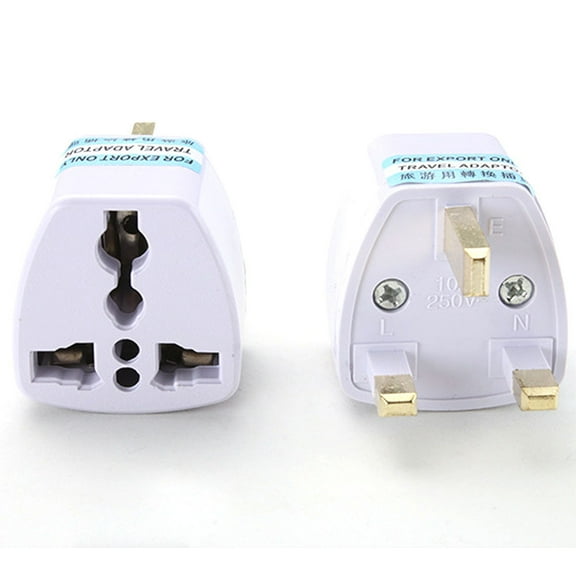 Universal EU US AU to UK Plug Travel Wall AC Power Charger Outlet Adapter Converter Socket England Singapore Malaysia Dubai HK