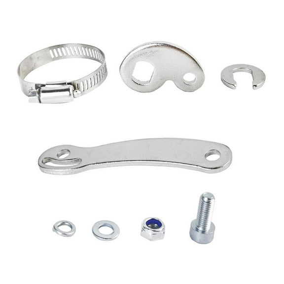 Universal Ebike Torque Arm Kit for Front/Rear Motor Conversion, Durable Iron Aluminum Alloy Anti-Oxidation E-bike Modification Tool