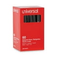 thumbnail image 1 of Universal Economy Ballpoint Stick Oil-Based Pen, Black Ink, Medium, 60/Pack -UNV15613, 1 of 6