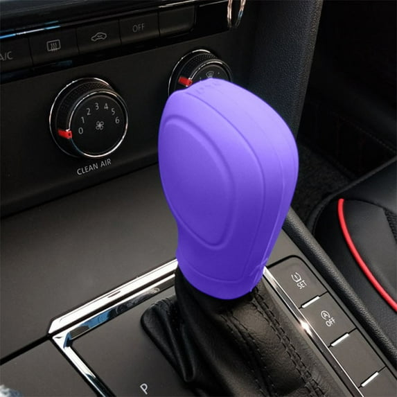 Universal Elastic Car Gear Shifter Knob Cover - Anti-Slip Automatic Shifter Protector for Most Vehicles