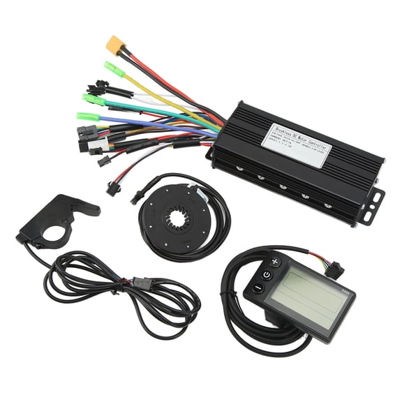 Universal Electric Bicycle Controller Modification Kit - 30A Sine Wave Bike Panel with DC 24V 36V 48V Compatibility (20 x 14 x 11 Inches / 50.8 x 35.6 x 27.9 cm)