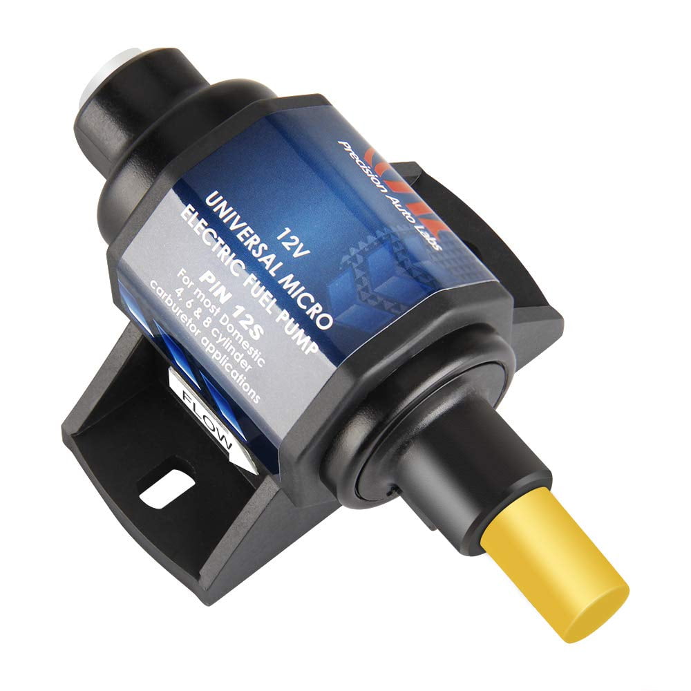 Universal Electric Fuel Pump Carburetor 12V 47 PSI 32 Gph Inline