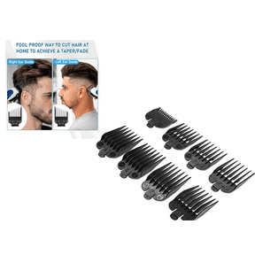 Universal Electric Hair Trimmer Guide Combs, Durable Clipper Limit Guards, Snap On Hair Cutting Styling Combs for Daily Hairdressing Use