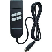 Universal Electric Lift Chair Remote, 4-Button 5-Pin Control for Dual Motors, Perfect for Recliners & Height Adjustable Chairs
