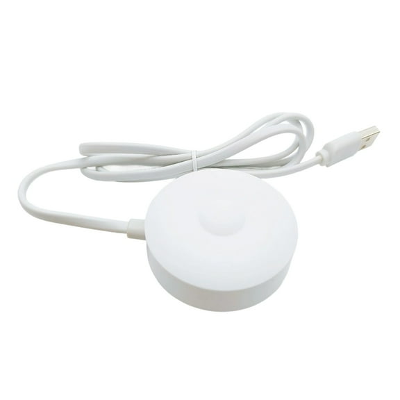 Universal Electric Toothbrush Charger Magnetically Travelling Dock For Io7 Io8 Io9 Models 1m USB Cable White ABS Charging Base