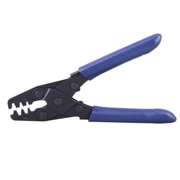 Universal Electrical Wiring Crimp Tool, Open Barrel Terminal Crimper for 10-22 Awg Wires, Durable Carbon Steel Pliers for Camping, Automotive, and Daily Use