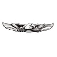 thumbnail image 1 of Universal Emblem Badge Decal Sticker Eagle USA Flag Laser Etched Stainless Steel, 1 of 1