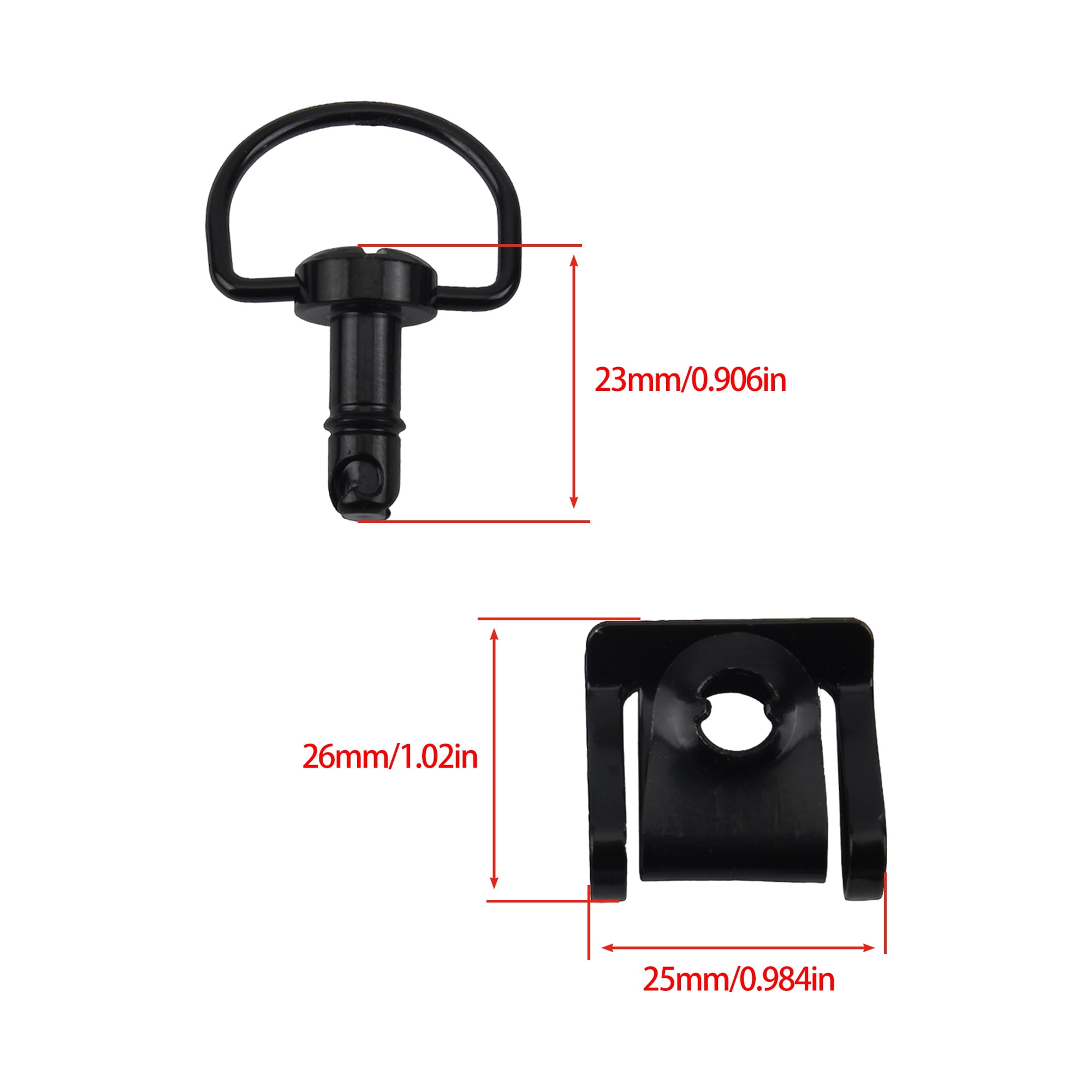 Universal Enduro Motorcycle Accessories 17mm Quick Release Screws 1/4 D ...