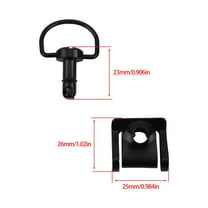 Universal Enduro Motorcycle Accessories 17mm Quick Release Screws 1/4 D-ring Turn Race Fairing Fastener Motocross Replace Parts