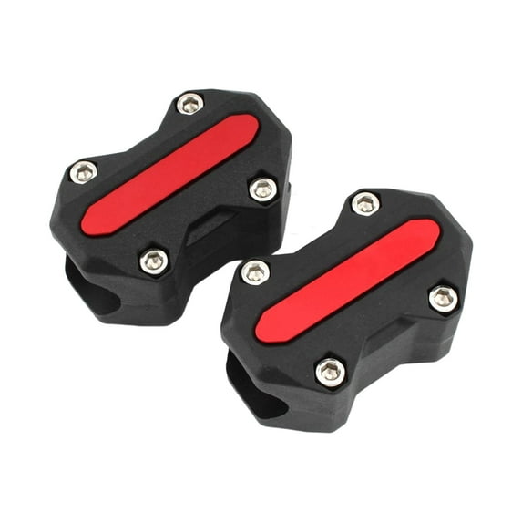 Universal Engine Guard, Lightweight, Aluminum Alloy ,Sturdy Decor Protector for Motorcycle Diameter 22mm 25mm 28mm Red