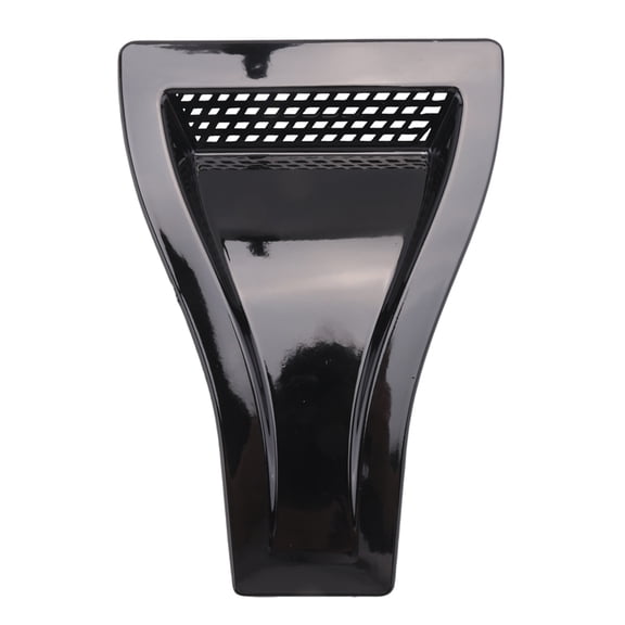 Universal Engine Hood Vent Louvers Air Scoop Bonnet Vent Air Intake Cover Glossy Black Car Parts Car Front Vent