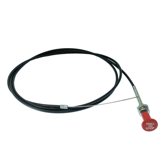 Universal Engine Stop / Diesel Fuel Shut Off Cable 96"