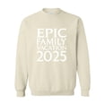 thumbnail image 1 of Universal Epic Universe Family Vacation 2025 Souvenir Sweatshirt, for men & women, up to size 5XL, 1 of 3