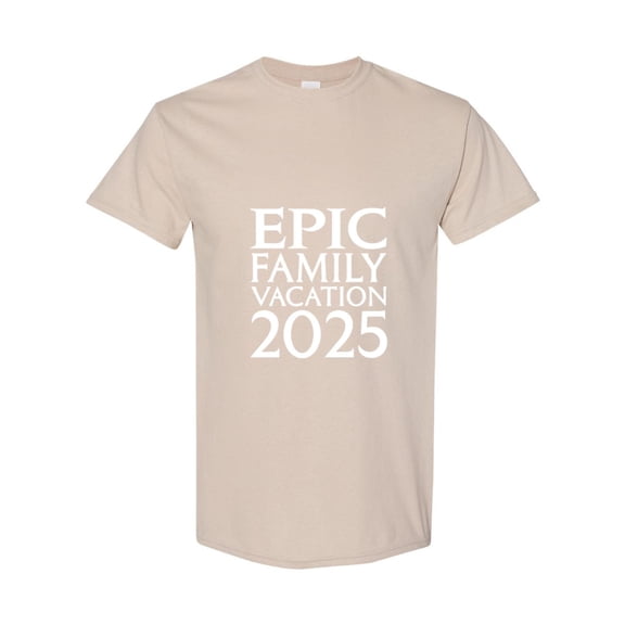 Universal Epic Universe Family Vacation 2025 Souvenir T-Shirt, for men & women, up to size 5XL