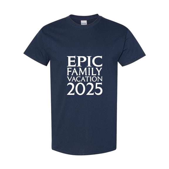 Universal Epic Universe Family Vacation 2025 Souvenir T-Shirt, for men & women, up to size 5XL