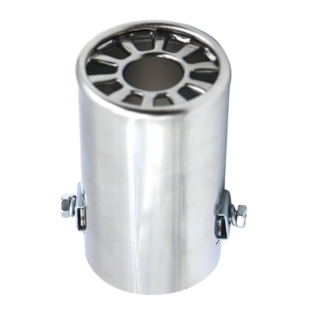 Universal Exhaust Tip Diesels Tail Pipe Stainless Steel Polished Bolt