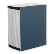 Universal Expanding Desk File, 20 Dividers, Alpha Index, Letter Size, Blue Cover 30540