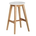 thumbnail image 1 of Universal Expert Abacus Barstool Modern Oak and White, 1 of 8
