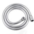 thumbnail image 1 of Universal Explosion-proof Anti Winding Water Tube Handheld Shower Head Hose Faucet Hose PVC SILVER 1M, 1 of 8