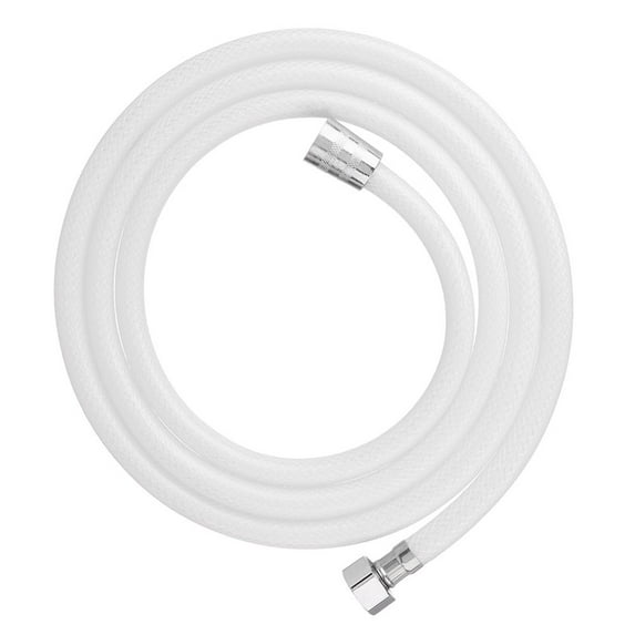 Universal Explosion-proof Anti Winding Water Tube Handheld Shower Head Hose Faucet Hose PVC WHITE 3M