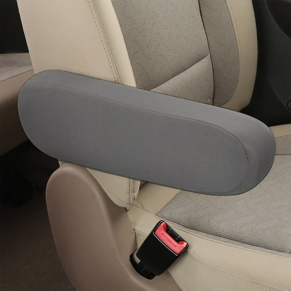 Universal Fabric Car Armrest Cover, Protective Armrest Pad for Cars, Trucks, SUVs, Cargo Vehicles, Soft Fabric Cover that Protects Car Armrests from Wear & Tear