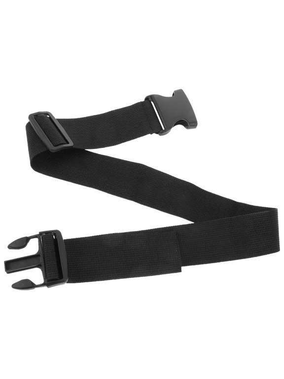 Adjustable Universal Fanny Pack Belt with Shoulder Strap for Secure Luggage Fixation and Accessories